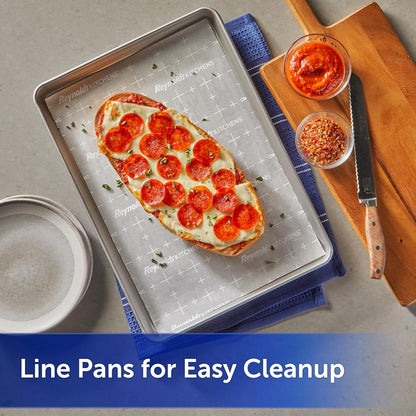 Kitchens Stay Flat Parchment Paper Roll, Non Curling Baking Parchment Paper for Baking and Cooking, Oven Safe up to 425 Degrees, 36 Feet X 15 Inches, 45 Total Sq. Ft.